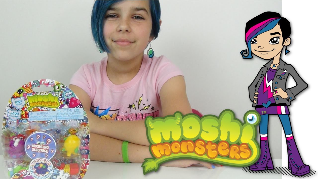 Moshi monsters blind bag opening